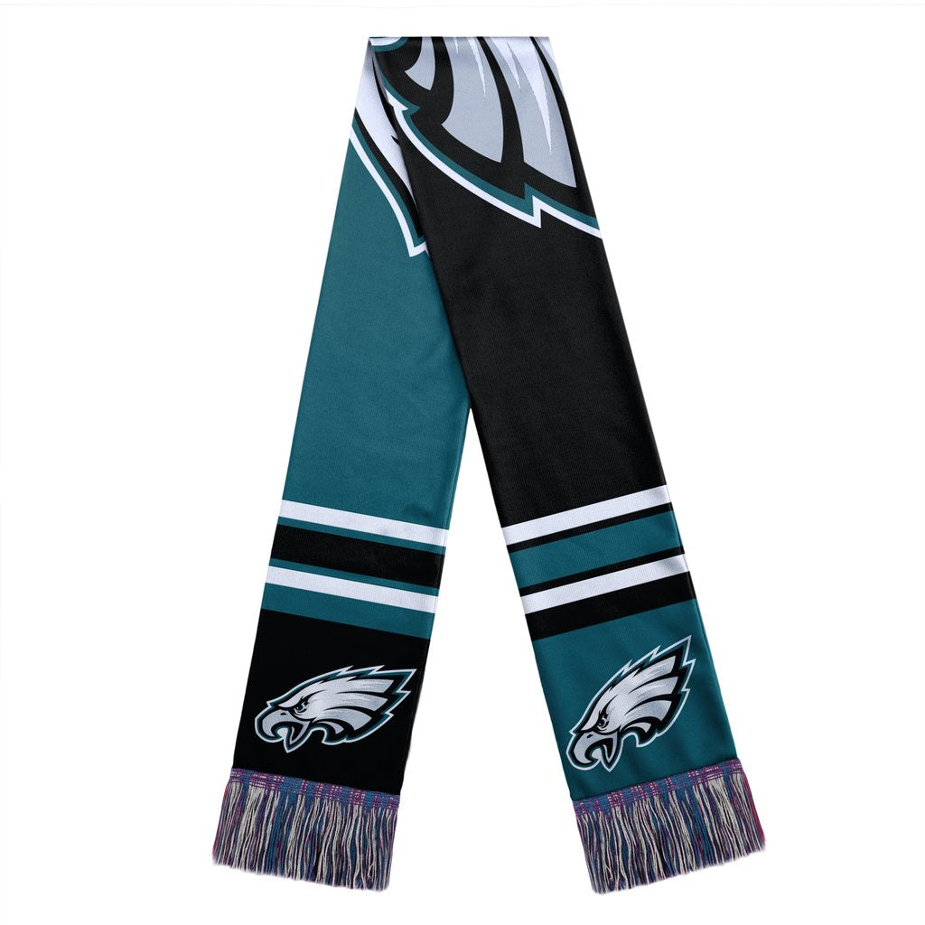 Philadelphia Eagles NFL Football Color Block Scarf - Dynasty Sports & Framing 