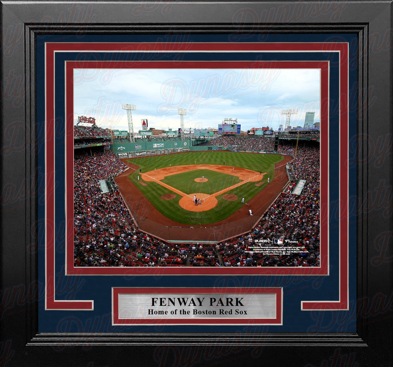 Boston Red Sox Fenway Park 8" x 10" Framed Baseball Stadium Photo - Dynasty Sports & Framing 