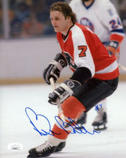 Bill Barber in Action Autographed Philadelphia Flyers 8" x 10" Hockey Photo - Dynasty Sports & Framing 