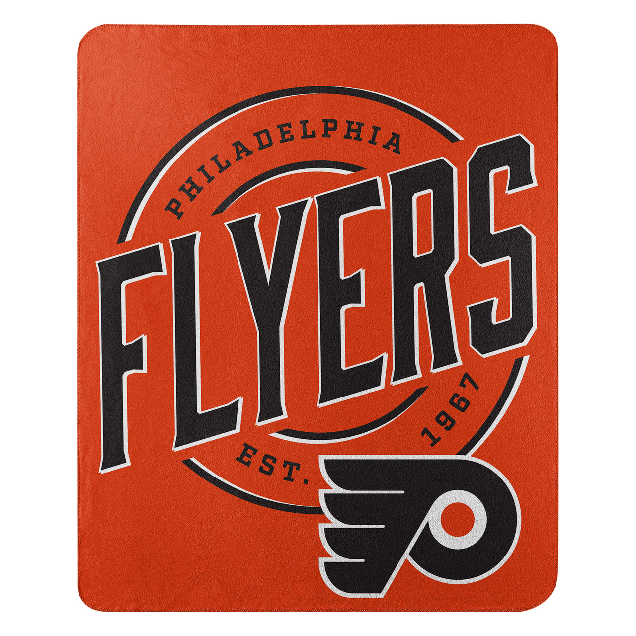 Philadelphia Flyers 50" x 60" Campaign Fleece Blanket - Dynasty Sports & Framing 