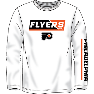 Philadelphia Flyers Long-Sleeve Hockey T-Shirt - Dynasty Sports & Framing 