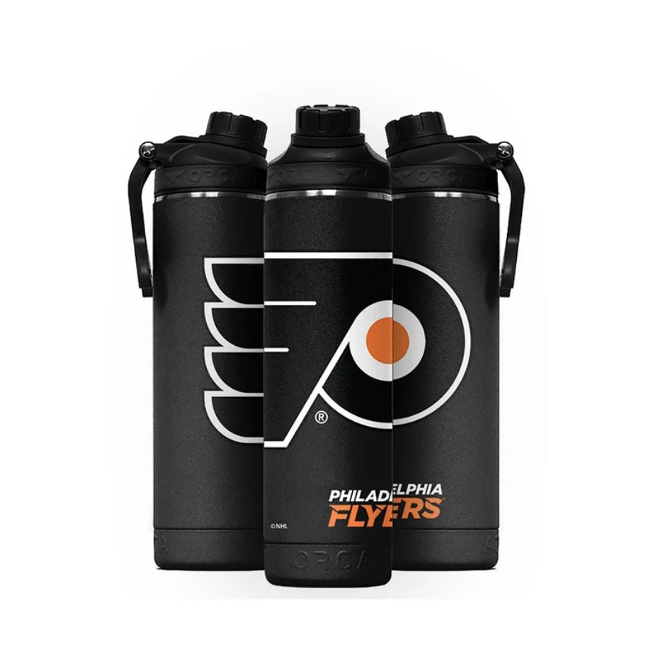 Philadelphia Flyers 22oz. Large Logo Hydra Water Bottle - Dynasty Sports & Framing 