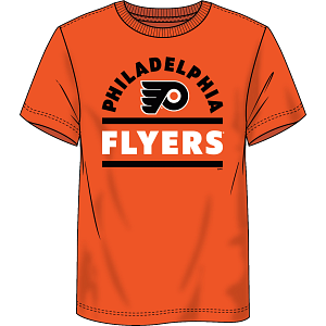 Philadelphia Flyers Short-Sleeve Hockey T-Shirt - Dynasty Sports & Framing 