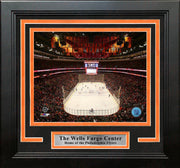 Philadelphia Flyers Wells Fargo Center 8" x 10" Framed Hockey Stadium Photo - Dynasty Sports & Framing 
