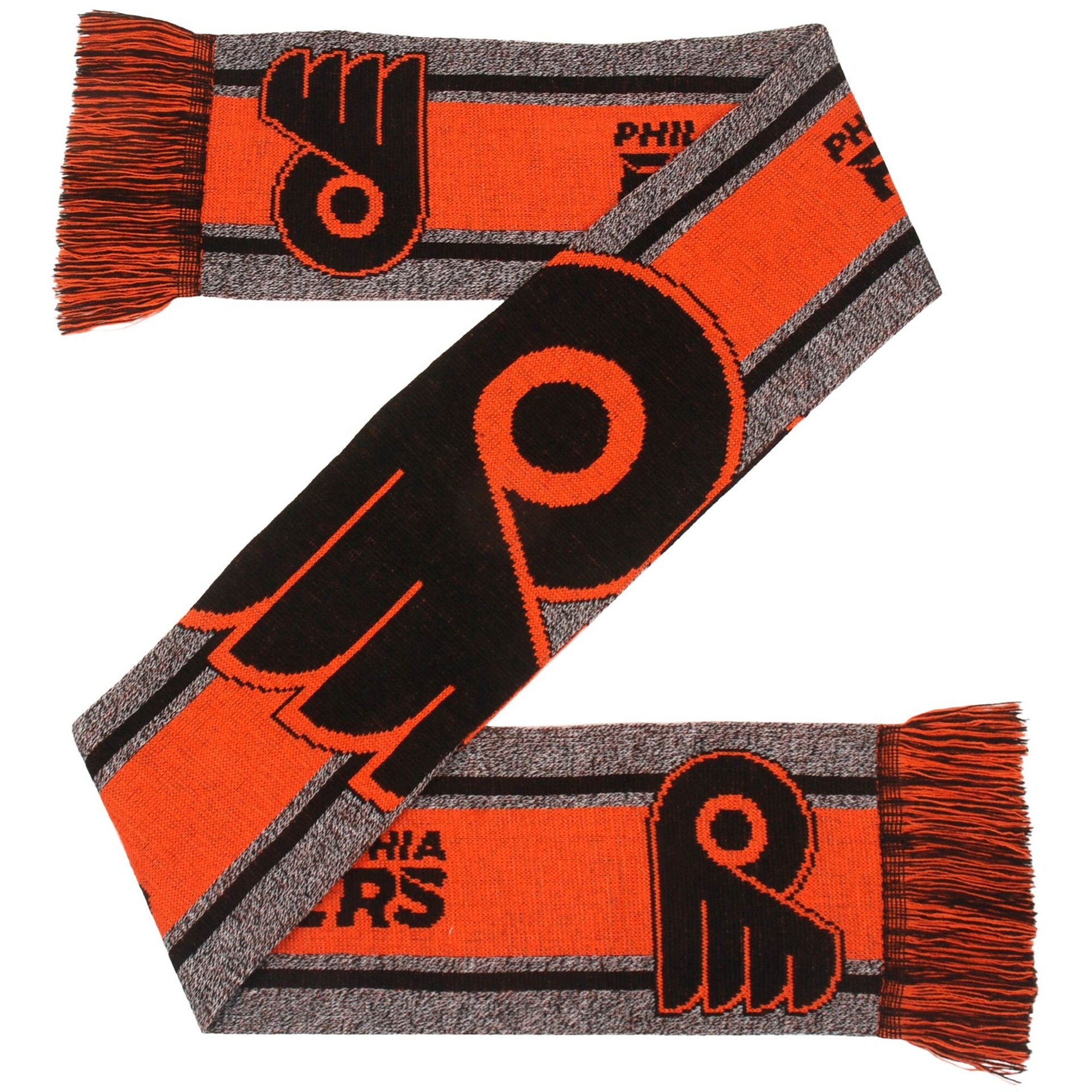 Philadelphia Flyers Charcoal Logo Scarf - Dynasty Sports & Framing 