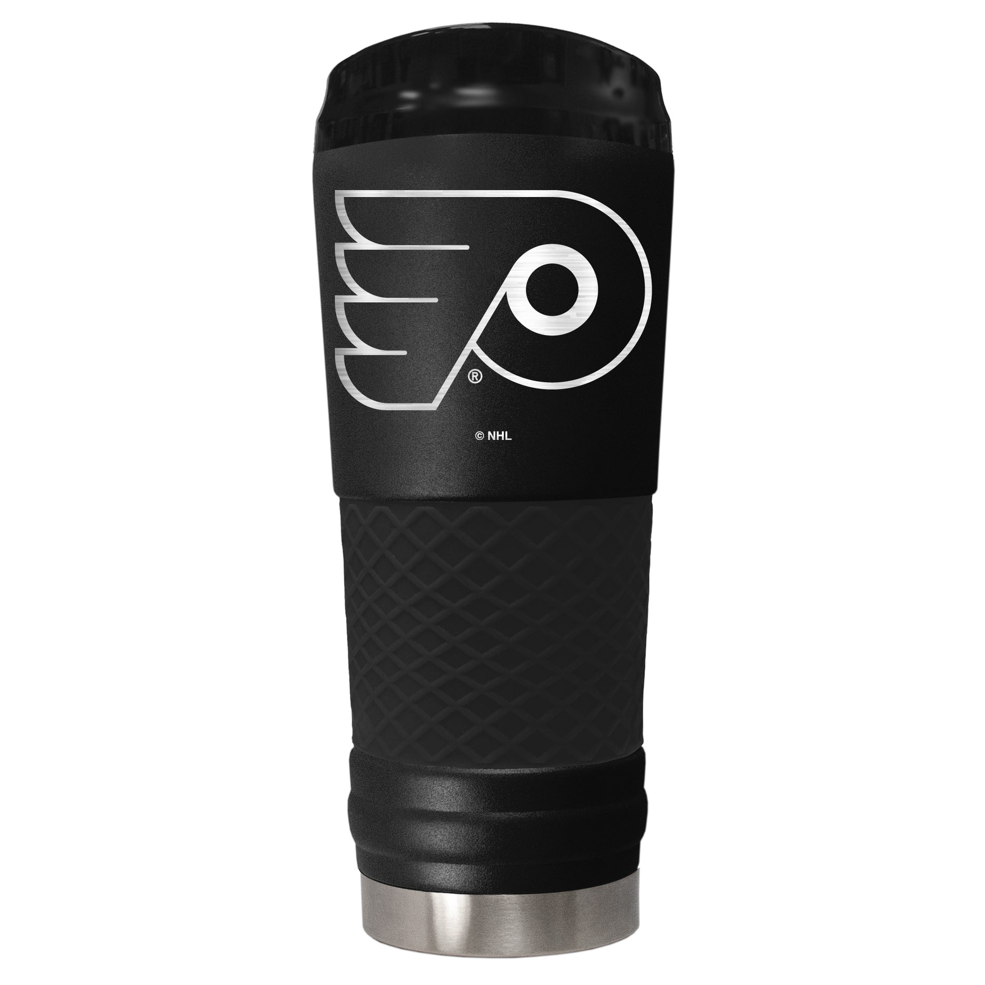 Philadelphia Flyers 18 oz. Jr. Stealth Stainless Steel Travel Tumbler - Dynasty Sports & Framing 