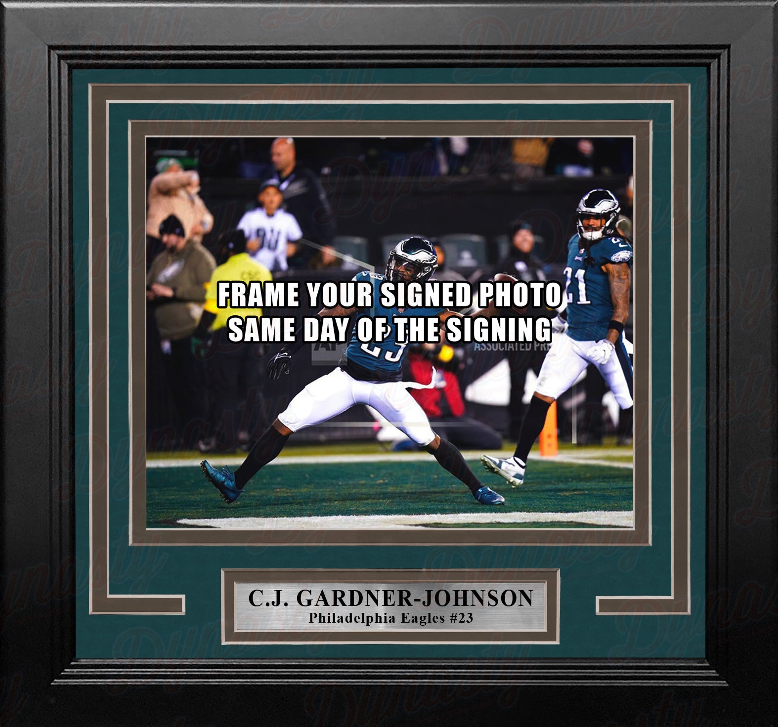C.J. Gardner-Johnson Philadelphia Eagles Photo Frame Kit - Dynasty Sports & Framing 