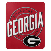 Georgia Bulldogs 50" x 60" Campaign Fleece Blanket - Dynasty Sports & Framing 