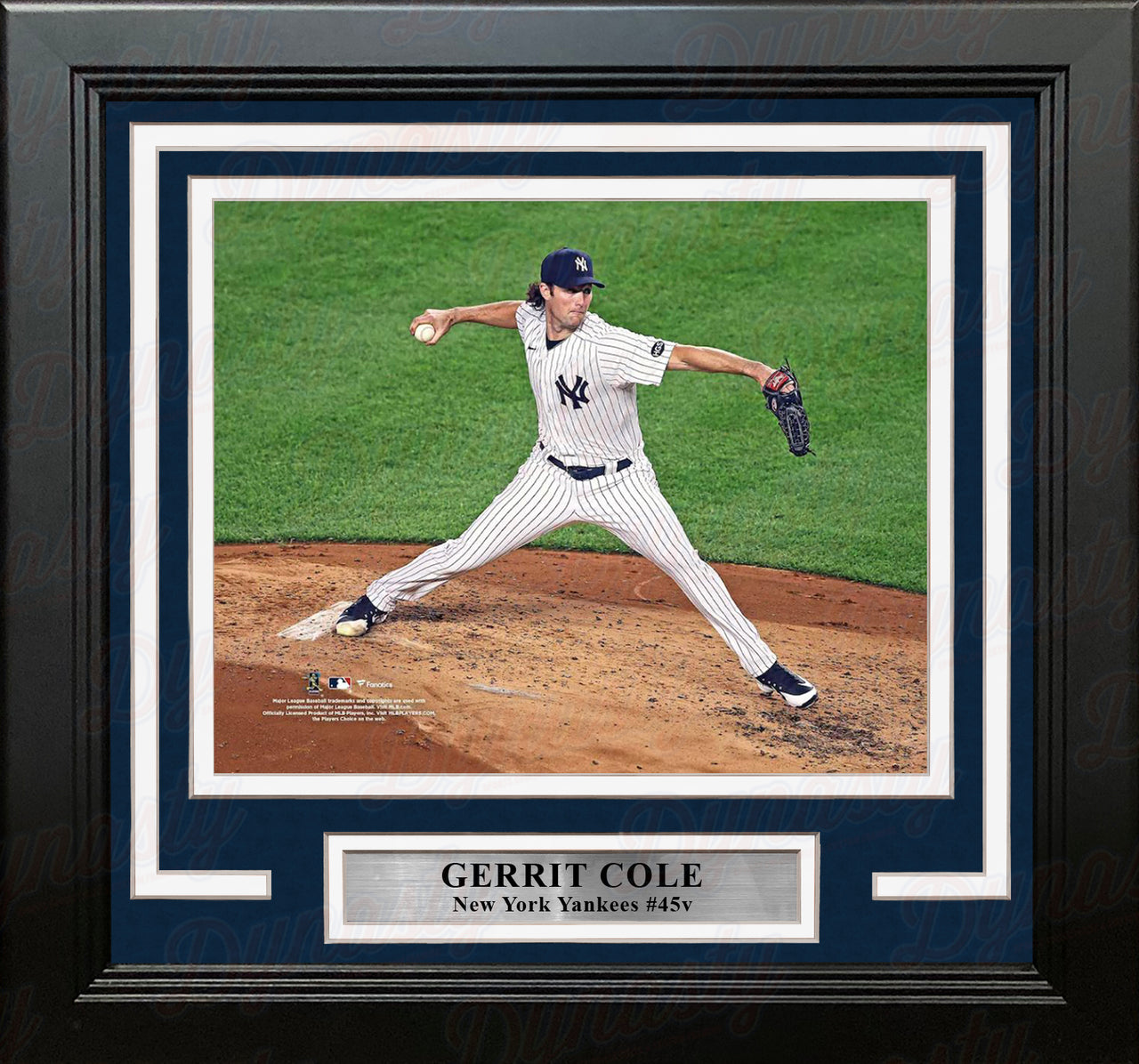 Gerrit Cole in Action New York Yankees 8" x 10" Framed Baseball Photo - Dynasty Sports & Framing
