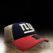 New York Giants True Classic Offroad Trucker Snapback Hat - Royal/Red - Dynasty Sports & Framing 