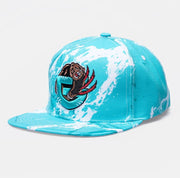 Vancouver Grizzlies Mitchell & Ness Down For All Hardwood Classics Throwback Snapback Hat - Dynasty Sports & Framing 