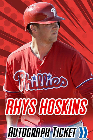 Rhys Hoskins Experience Tickets - Dynasty Sports & Framing 