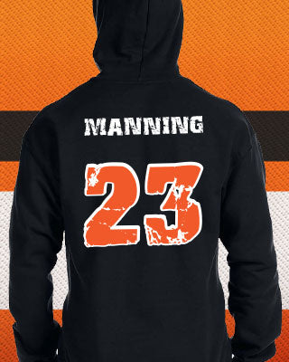Brandon Manning Philadelphia Flyers NHL Hockey MANDOG Adult Hoodie (Dynasty Sports Exclusive) - Dynasty Sports & Framing 