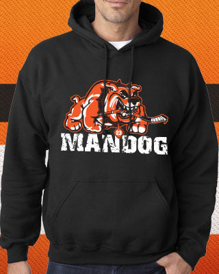 Brandon Manning Philadelphia Flyers NHL Hockey MANDOG Adult Hoodie (Dynasty Sports Exclusive) - Dynasty Sports & Framing 