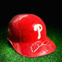 Darick Hall Philadelphia Phillies Autographed Helmet - Dynasty Sports & Framing 