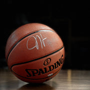 James Harden Philadelphia 76ers Autographed Spalding Basketball - Dynasty Sports & Framing 