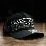 New England Patriots '47 Gaven MVP Trucker Snapback Hat - Black - Dynasty Sports & Framing 