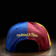 Denver Nuggets Mitchell & Ness What the Pinstripe Snapback Hat - Dynasty Sports & Framing 