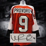 Ivan Provorov Philadelphia Flyers Autographed Hockey Jersey - Dynasty Sports & Framing 