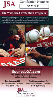 Darick Hall Philadelphia Phillies Autographed Game Model Bat - Dynasty Sports & Framing 
