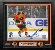 James Van Riemsdyk 2012 Winter Classic Autographed Philadelphia Flyers Framed Hockey Photo - Dynasty Sports & Framing 