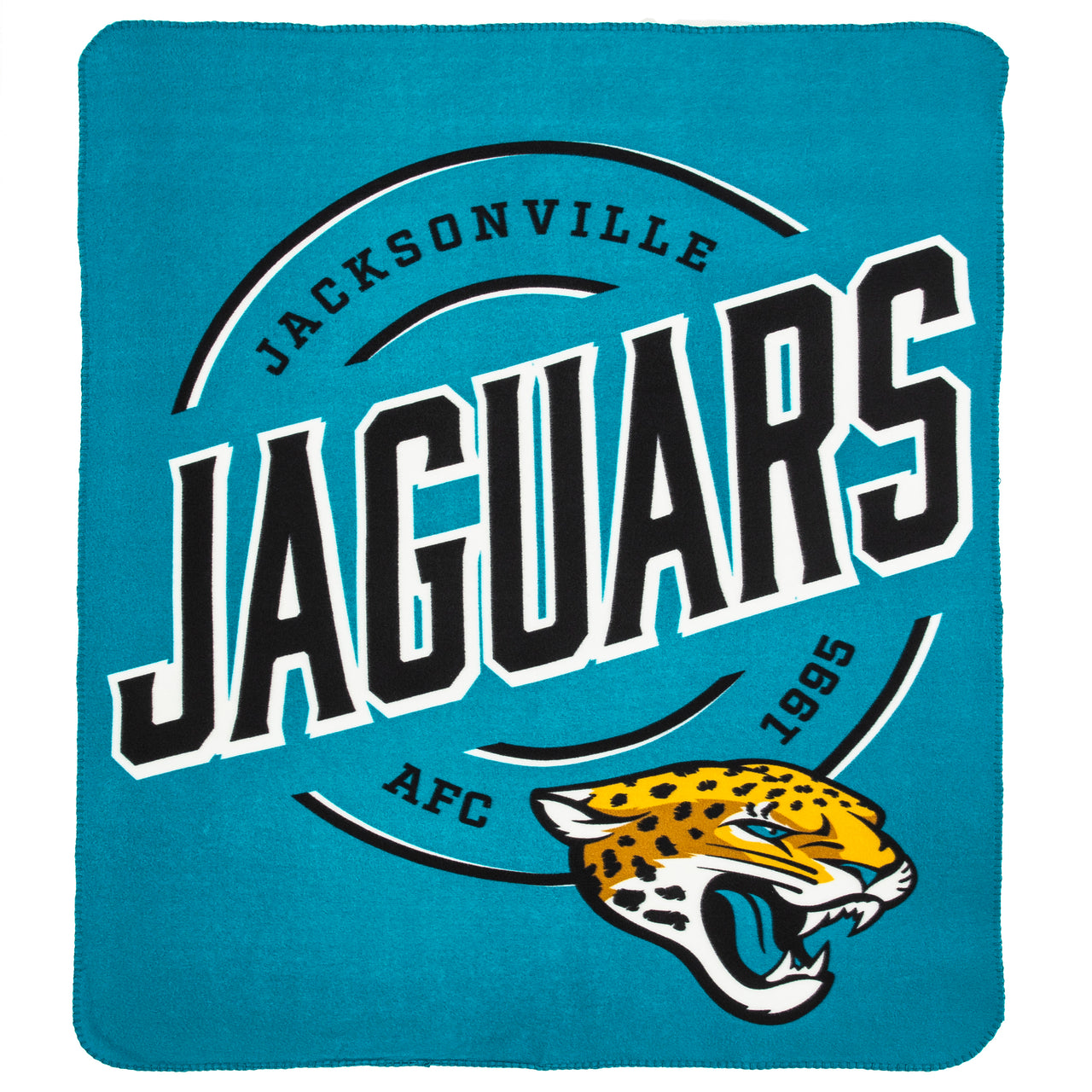 Jacksonville Jaguars 50" x 60" Campaign Fleece Blanket - Dynasty Sports & Framing 