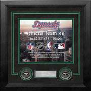 New York Jets Custom NFL Football 11x14 Picture Frame Kit (Multiple Colors) - Dynasty Sports & Framing 