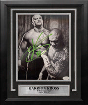 Karrion Kross Autographed 8" x 10" Framed WWE Wrestling Spotlight Photo - Dynasty Sports & Framing 