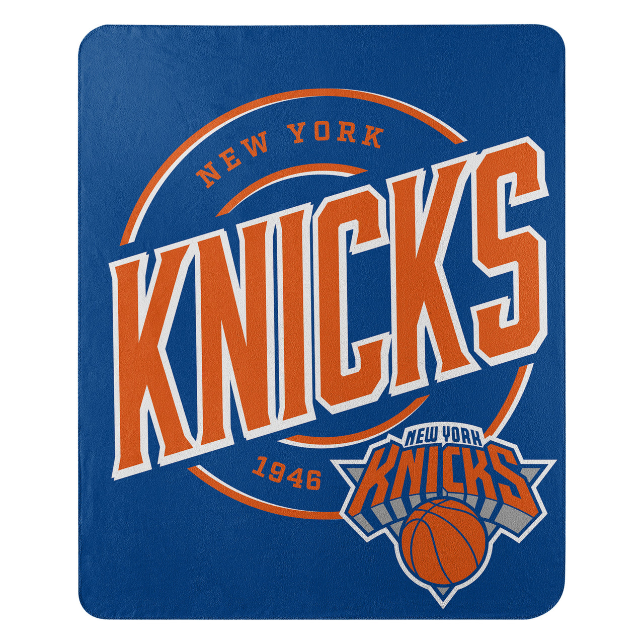 New York Knicks 50" x 60" Campaign Fleece Blanket - Dynasty Sports & Framing 