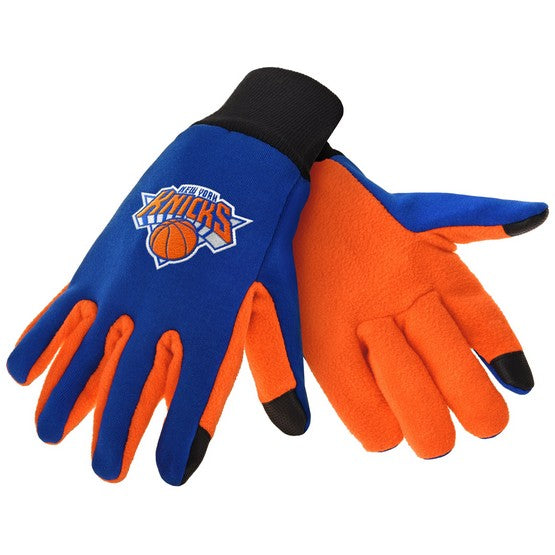 New York Knicks Texting Gloves - Dynasty Sports & Framing 