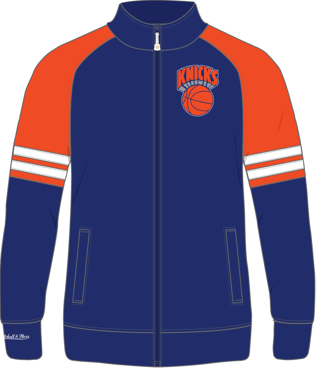 New York Knicks Mitchell & Ness MVP 2.0 Track Jacket - Dynasty Sports & Framing 