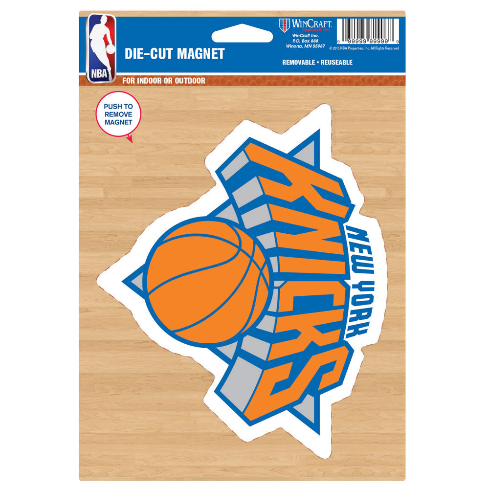 New York Knicks NBA Basketball 8" Die-Cut Magnet - Dynasty Sports & Framing