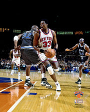 Patrick Ewing v. Shaquille O'Neal New York Knicks 8" x 10" Basketball Photo - Dynasty Sports & Framing 