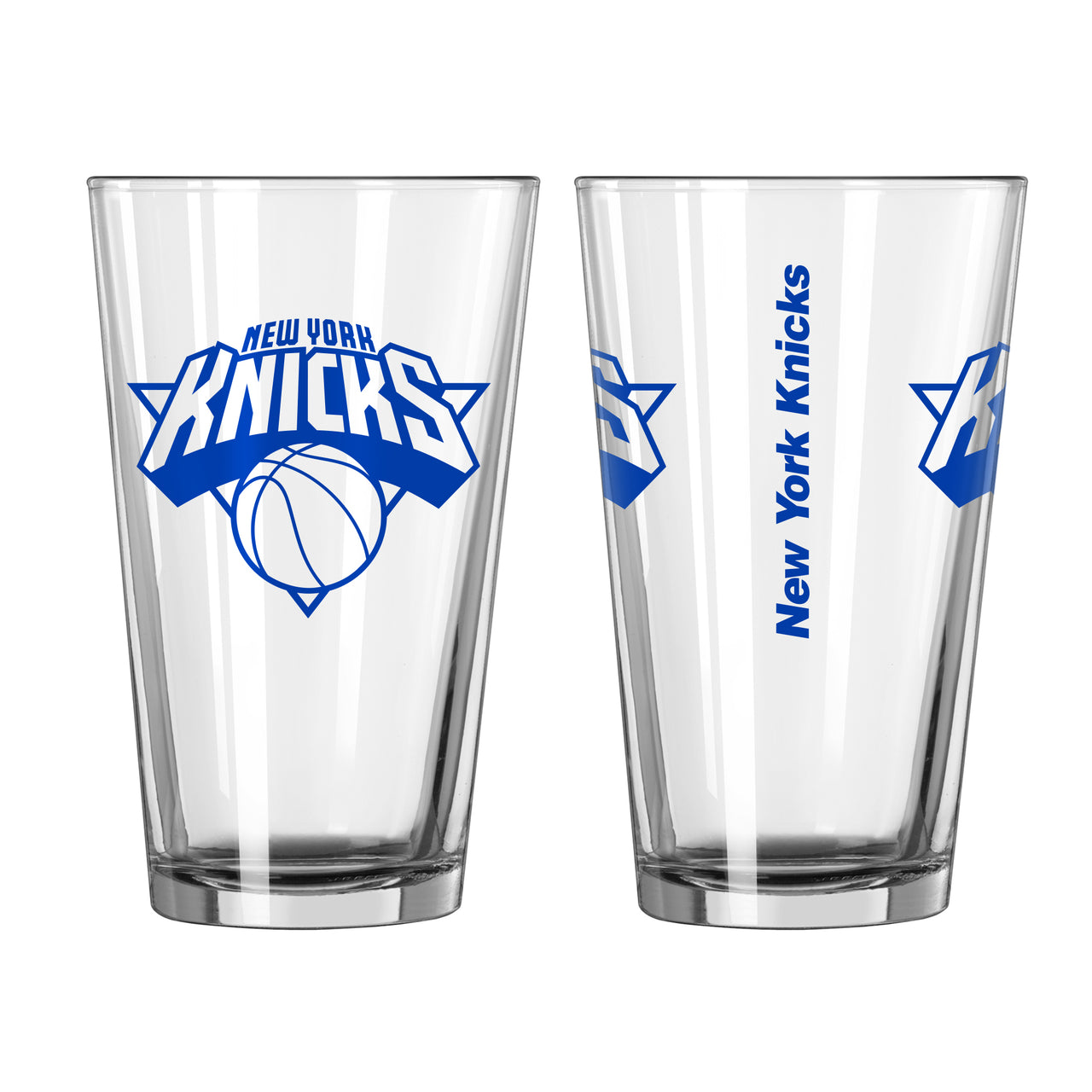 New York Knicks Game Day Pint Glass - Dynasty Sports & Framing 