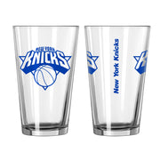 New York Knicks Game Day Pint Glass - Dynasty Sports & Framing 