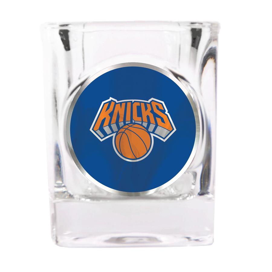 New York Knicks Square Shot Glass - Dynasty Sports & Framing 