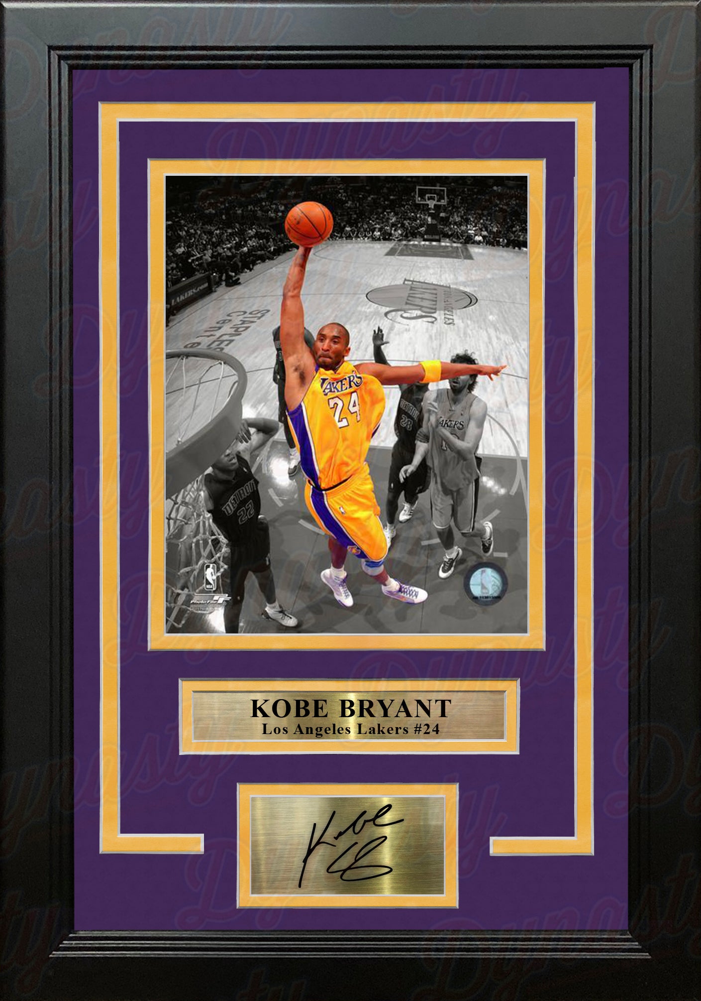 Nba Frame Kobe Bryant Spotlight Dunk Los Angeles Lakers 8