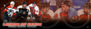 Legion of Doom (John LeClair, Eric Lindros, Mikael Renberg) Philadelphia Flyers Hockey Panorama - Dynasty Sports & Framing 