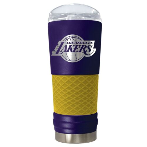 Los Angeles Lakers "The Draft" 24 oz. Stainless Steel Travel Tumbler - Dynasty Sports & Framing 