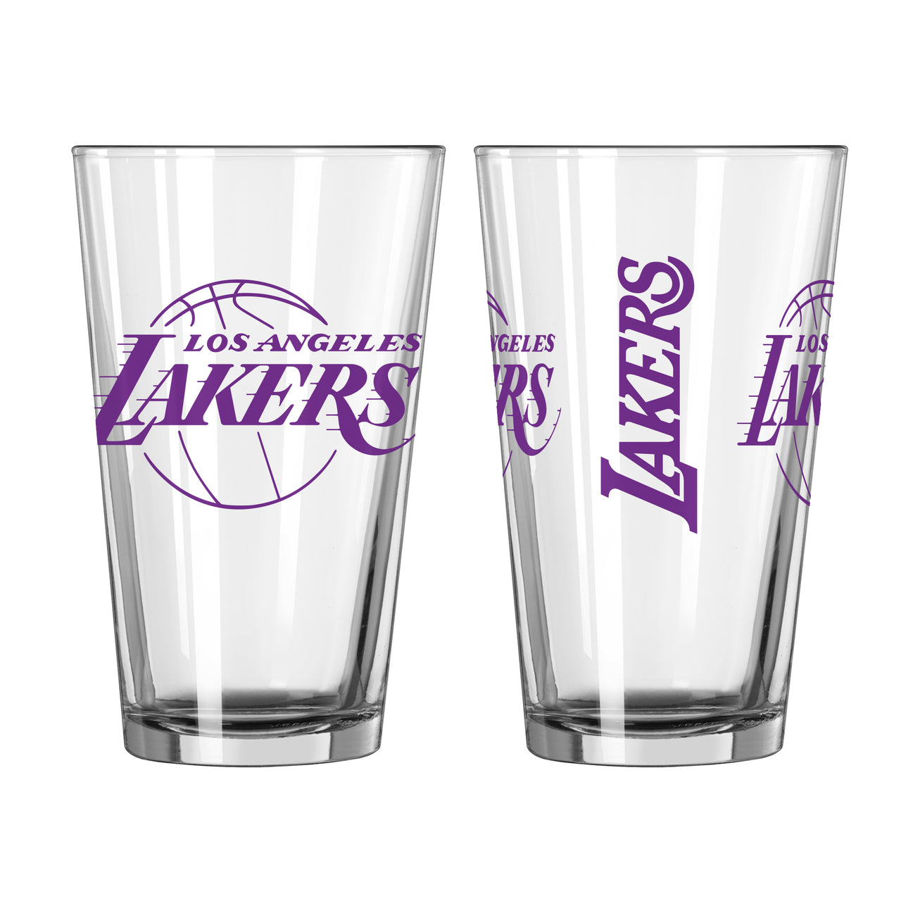 Los Angeles Lakers Game Day Pint Glass - Dynasty Sports & Framing