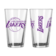 Los Angeles Lakers Game Day Pint Glass - Dynasty Sports & Framing 