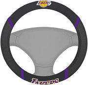 Los Angeles Lakers Deluxe Basketball Steering Wheel Cover - Dynasty Sports & Framing 