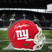 Lawrence Taylor New York Giants Autographed NFL Football Flash Mini-Helmet - Dynasty Sports & Framing 