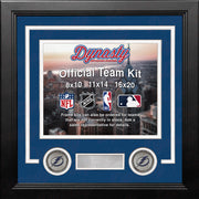 Tampa Bay Lightning Custom NHL Hockey 8x10 Picture Frame Kit (Multiple Colors) - Dynasty Sports & Framing 