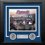Tampa Bay Lightning Custom NHL Hockey 11x14 Picture Frame Kit (Multiple Colors) - Dynasty Sports & Framing 