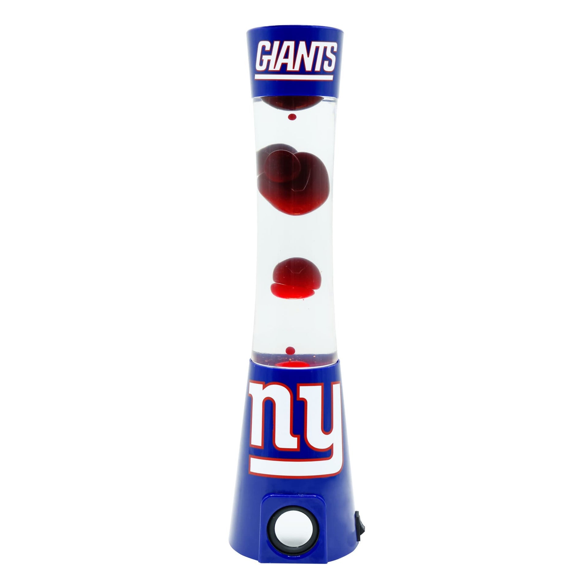 New York Giants Magma Lamp with Bluetooth Speaker - Dynasty Sports & Framing 