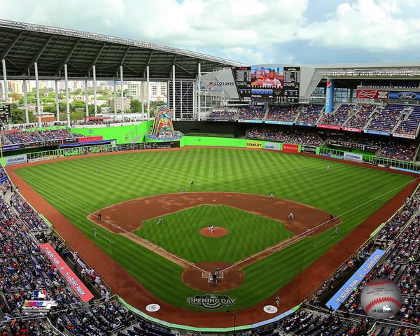 Miami Marlins Marlins Park 8" x 10" Baseball Stadium Photo - Dynasty Sports & Framing 