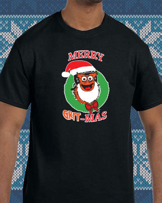 Philadelphia Hockey Merry Grit-Mas Mascot Shirt (Youth) - Dynasty Sports & Framing 