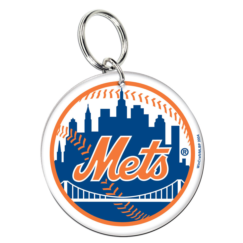 New York Mets Acrylic Logo Keychain - Dynasty Sports & Framing