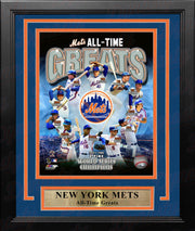 New York Mets All-Time Greats 8" x 10" Framed Baseball Photo - Dynasty Sports & Framing 